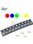 100 Adet Smd 0805 LED Kiti Kırmızı/yeşil/mavi/sarı/beyaz Smd Smt LED Işık Diyot (Yurt Dışından) 2