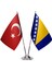 Bosna Hersek Ikili Masa Bayrağı 1