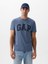 Erkek Mavi Gap Logo T-Shirt 1