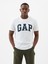 Erkek Beyaz Gap Logo T-Shirt 1