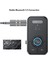 Araba Için Bluetooth 5.3 Aux Adaptörü, Bluetooth Verici Alıcı, Ev Araba Stereo Için 3,5 mm Jak Kablosuz Ses Girişi Samsung Tv Kablolu Kulaklık Hoparlör Uçak, Eller Serbest Arama Gü (Yurt Dışından) 2
