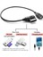 Audi Ses Için Amı Mmı USB Kablosu Mp3 Müzik Arabirim Adaptörü Müzik Depolama Cihazını A-Udı Vw J-Etta Gtı Glı P-Assat cc T-Iguan T-Ouareg Eos Için USB Konektörü ile Bağlayın (Yurt Dışından) 2