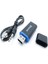 USB Bluetooth Alıcı Adaptörü Kablosuz Ses Adaptörü Ev/araba Stereo Ses Sistemi Için 3,5 mm Araç Kiti Müzik Alıcısı, Taşınabilir Speskerler, (Aux Girişi) 3,5 mm Kablo ile (Siyah)u2 (Yurt Dışından) 4