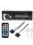 12 V LCD Araba Bluetooth Eller Serbest Mp3 Stereo Müzik Çalar USB Aux Radyo Kafa U Disk Stereo Ses Ünitesi Için Uzaktan Kumanda (Yurt Dışından) 1