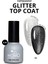 Kalıcı Oje İçin Glitter Top Coat 02, 9 ml 1