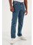 Levis Regular Fit Düz Paça Normal Bel Indigo Erkek Kot Pantolon A7735-0002 2