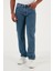 Levis Regular Fit Düz Paça Normal Bel Indigo Erkek Kot Pantolon A7735-0002 3