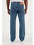 Levis Regular Fit Düz Paça Normal Bel Indigo Erkek Kot Pantolon A7735-0002 4