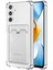 Samsung Galaxy A25 Card Slot Shock Kılıf Şeffaf 1