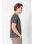 Erkek Fit Rahat Esnek Nefes Alan Bisiklet Yaka T-Shirt 4
