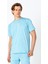 Erkek Regular Fit Rahat Sade Klasik T-Shirt 5