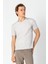 Erkek Fit Rahat Esnek Nefes Alan Bisiklet Yaka T-Shirt 5