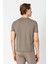 Erkek Fit Rahat Esnek Nefes Alan Bisiklet Yaka T-Shirt 3