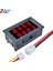 0.28 Inç Dijital Dc Voltmetre Ampermetre 4 Bit 5 Teller Dc 200 V 10A Volt Gerilim Akım Ölçer Kaynağı Kırmızı LED Çift Ekran (Yurt Dışından) 2
