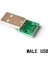 5 Adet Mikro Mini USB USB A Erkek USB 2.0 3.0 A Dişi USB B Konnektör Arayüzü 2.54MM Dıp Dönüştürücü Adaptör Kesme Panosu (Yurt Dışından) 3
