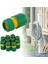 Hortum Konnektörü-30 x 1/2 Inç Hızlı Bağlantı Adaptörü-Yeşil ve Sarı (Yurt Dışından) 2