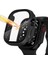 In 1 Kılıf Apple Watch Ultra 49MM Aksesuarları Buğu Önleyici Temperli Cam + Sert Pc Tampon Kapak Apple Watch Ekran Koruyucu (Yurt Dışından) 1