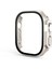 In 1 Kılıf Apple Watch Ultra 49MM Aksesuarları Buğu Önleyici Temperli Cam + Sert Pc Tampon Kapak Apple Watch Ekran Koruyucu (Yurt Dışından) 5
