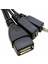 10 Adet 2 In 1 Otg Mikro-Usb Host Y Splitter USB Adaptörü Mini 5 Pin Erkek Dişi Kablo Akış Çubukları Vb (Yurt Dışından) 5