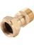 4x Basınçlı Yıkama Makinesi Döner Bağlantı, Bükülmez Hortum Bağlantısı, Bükülmez Metrik M22 14MM Bağlantı, 3000 Psi (Yurt Dışından) 3