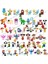 Disney Mini Aksiyon Oyuncak Figürler Yapı Taşları Karikatür Bebek Oyuncak Hikayesi Mickey Mouse Winnie The Pooh Dondurulmuş Dikiş Donald Duck (Yurt Dışından) 3