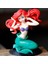 Disney Denizkızı Alice Kar Beyaz Ariel Prenses Aksiyon Figürleri Heykelcik 10-20 cm Pvc Model Çocuk Hediyeler Oyuncak (Yurt Dışından) 1