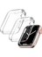 Kapak Apple Watch 3 2 1 38MM 42MM 360 Tam Yumuşak Şeffaf Tpu Ekran Koruyucu Kılıf Iwatch 4/5/6/se/7/8 45MM 41MM 44MM 40MM (Yurt Dışından) 1