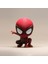 Marvel Meşru Toplu S Versiyonu Örümcek Mıknatısı Buzdolabı Manyetik Elle Çalıştırılan Bebek Modeli Oyuncak Aksesuarları Çocuk Hediyeler (Yurt Dışından) 1