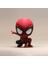 Marvel Meşru Toplu S Versiyonu Örümcek Mıknatısı Buzdolabı Manyetik Elle Çalıştırılan Bebek Modeli Oyuncak Aksesuarları Çocuk Hediyeler (Yurt Dışından) 5