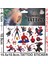 Marvel Avengers Anime Figürü Örümcek Adam Su Transfer Kağıdı Karikatür Dövme Çıkartmalar Dekorasyon Çocuk Oyuncakları Doğum Günü Hediyeleri (Yurt Dışından) 5