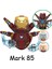 Süper Kahramanlar Adam Hulkbuster MK85 Mark Savaş Makinesi Modeli Yapı Taşları Enlighten Aksiyon Figürü Tuğla Oyuncaklar Çocuklar Için (Yurt Dışından) 4