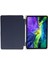 Apple iPad Air 4 A2316 A2324 A2325 A2072 10.9 Inç Uyumlu Kılıf Y Smart Cover Standlı Uyku Modlu Kalem Yerli Mars Kapak Lacivert 2