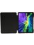 Apple iPad Pro 12.9 2020 A2069 A2232 A2233 A2229 Uyumlu Kılıf Y Smart Cover Standlı Uyku Modlu Kalem Yerli Mars Kapak Siyah 2