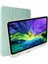Apple iPad Air 2 A1566 A1567 9.7 Inç Uyumlu Kılıf Y Smart Cover Standlı Uyku Modlu Kalem Yerli Mars Kapak Açık Yeşil 1