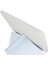 Apple iPad Air 3 A2152 A2153 A2123 A2154 10.5 Inç Uyumlu Kılıf Y Smart Cover Standlı Uyku Modlu Kalem Yerli Mars Kapak Mavi 3