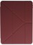 Apple iPad Pro 11 2. Nesil A2068 A2230 A2228 A2231 11 Inç Uyumlu Kılıf Y Smart Cover Standlı Uyku Modlu Kalem Yerli Mars Kapak Mor 5