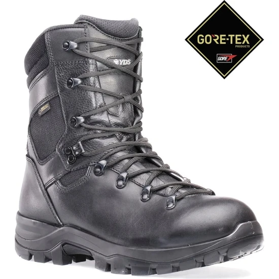 Yds Odın Gtx -Siyah (Hakiki Deri, Su Geçirmez Gore-Tex® Astarlı, Vibram Kauçuk Tabanlı, Profesyonel Asker Botu)