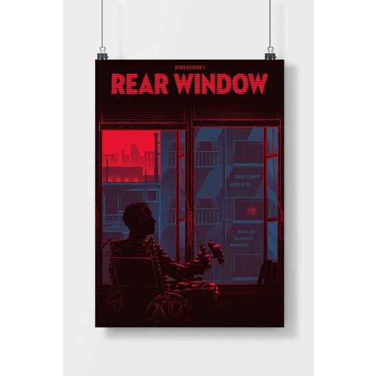 Poster City Postercity Rear Window Film Poster Çerçevesiz Fiyatı