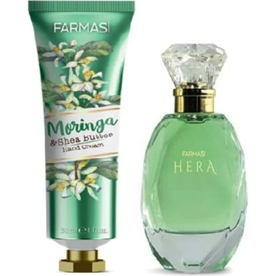 Farmasi Hera Edp Kadın Parfüm 65 ml Moringa Shea Yağı El Kremi 30 ml