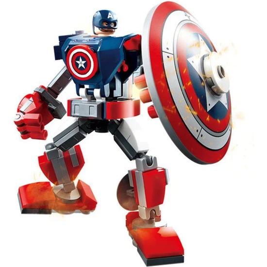 Pasty 2022 Yeni Dıy Avengers Film Savaş Mech Robot Titan Modeli Yapı Taşları Tuğla Setleri Klasik Bebekler Çocuk Oyuncakları Çocuklar Için Hediye (Yurt Dışından)