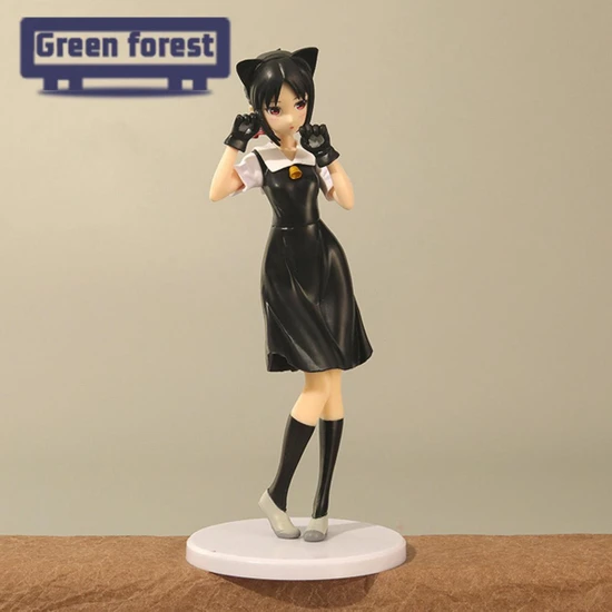 Pasty Yeşil Orman Shinomiya Kaguya Modeli Minyatür Heykelcik Anime Fujiwara Chika Aksiyon Figürü Oyuncak (Yurt Dışından)