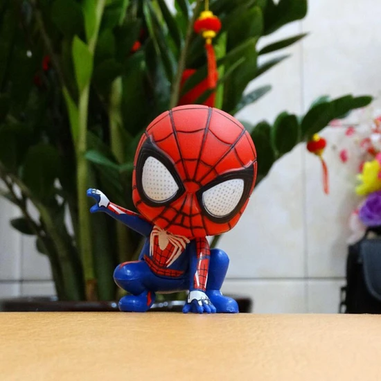 Pasty Örümcek Adam Marvel Avengers Şekil Karikatür Anime Aksiyon Figürü Heykelcik Örümcek Adam Oyuncak Figur El Bebek Modeli Süs Oyuncaklar Hediye (Yurt Dışından)