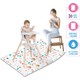 Baby OnMama Sandalyesi Altı Ve Aktivite Örtüsü | 100x120 Cm | 3'lü Paket | 30 Adet | Kullan At | Love Desen