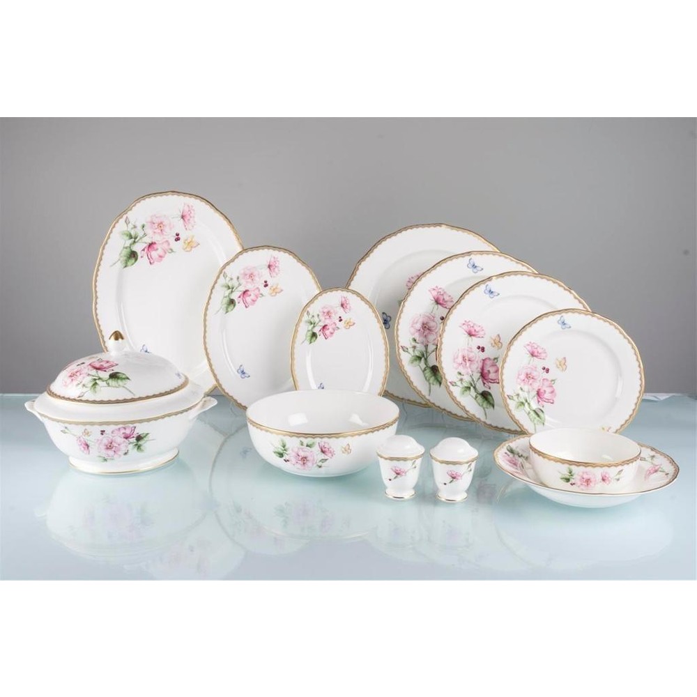 Prouna Antique Rose 72 Parça Yemek Seti