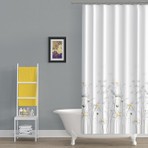 Tropik Duş Perdesi 8441 Model Çift Kanat 2X110X200CM