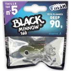 Fiiish Black Minnow BM160/5 BM206 Deep 90GR Kaki Jig Head