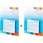 Green 2 Adet Intex Onarım Yaması Tamir Kiti Şişme Yatak Havuz Şişme Bot Tamir Kiti