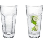 Madame Coco Floressa 4'lü Meşrubat Bardağı Seti - Şeffaf - 475 ml