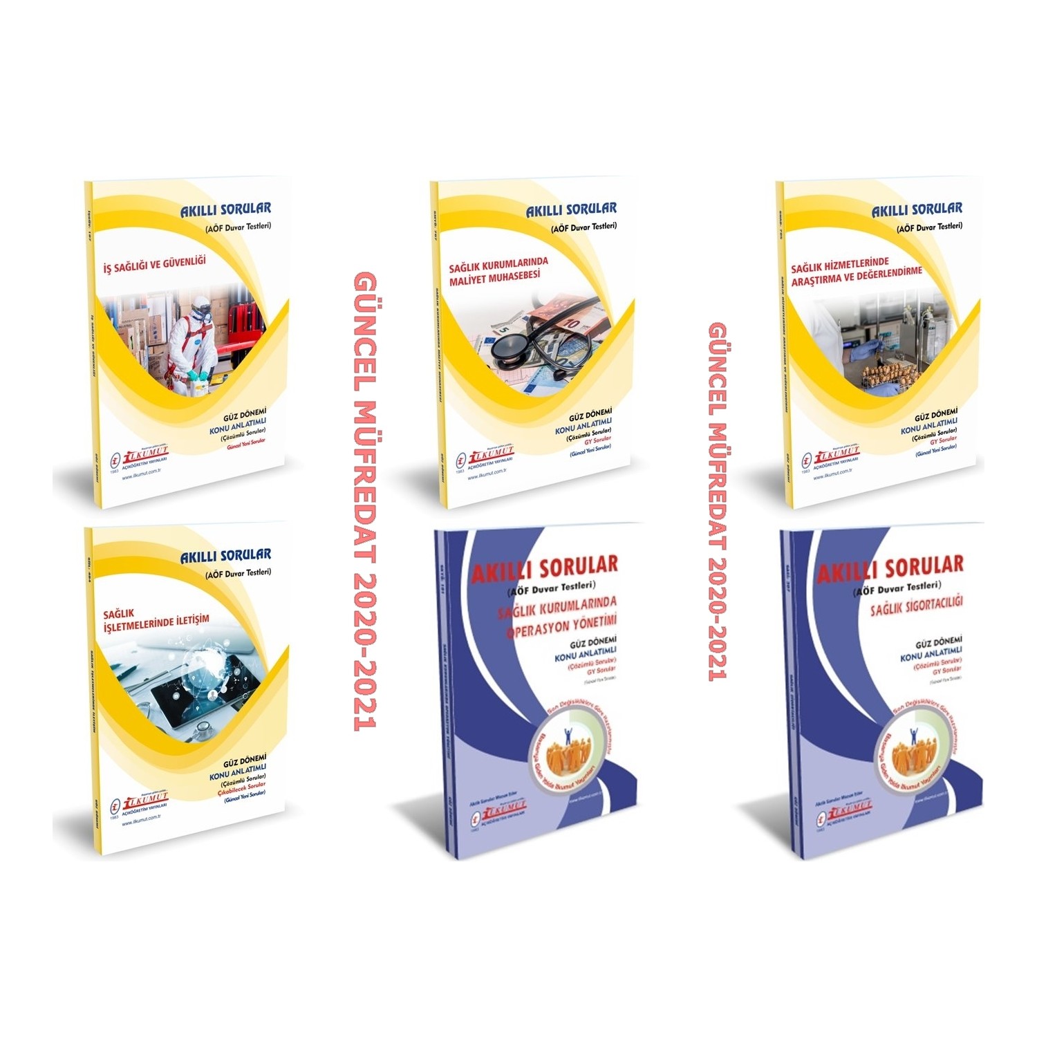 ilkumut yayinlari aof saglik yonetimi 4 sinif 7 donem tum kitabi