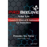 Beelove Atarlar Arıcılık Probeelove Arılar Için Vitamin, Mineral & Aminoasit 100G (3 Paket)